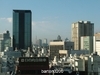 日本東京巨蛋飯店的窗景