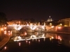 義大利聖天使橋望聖彼得教堂夜景