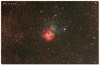平地的M20 三裂星雲