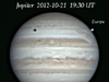 2012-10-21 19:11 UT ~ 20:36 UT 木星